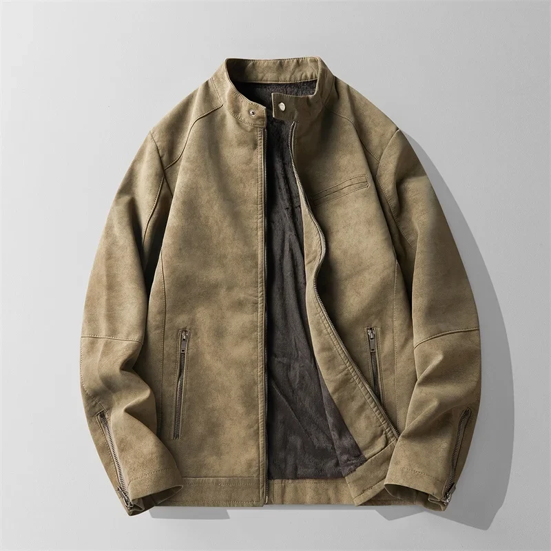 Chaqueta de cuero elegante - Imagen 3