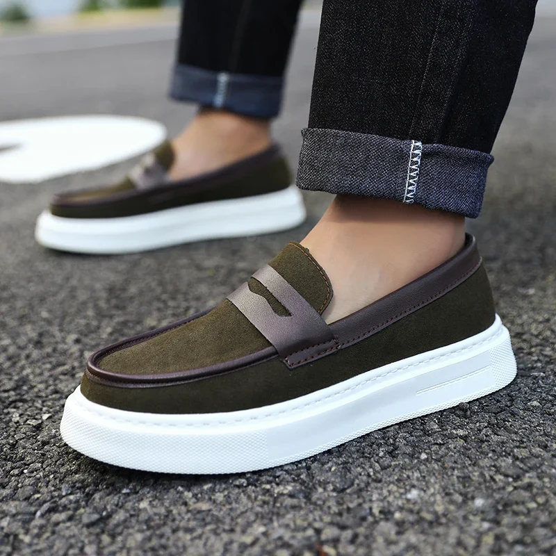 Zapatos sin cordones de ante - Imagen 5