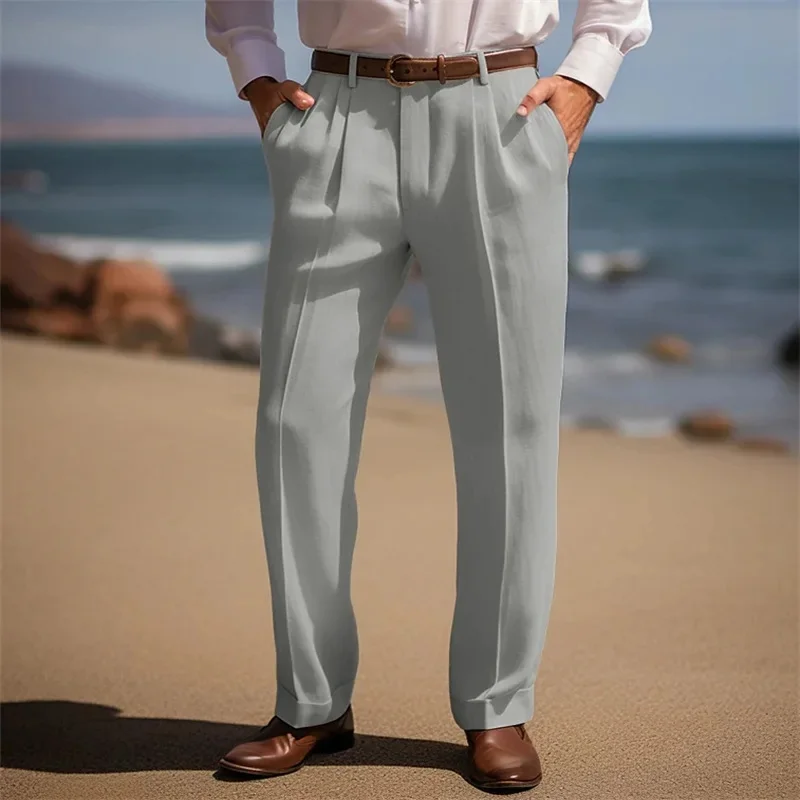 Pantalones elegantes para hombre - Imagen 3