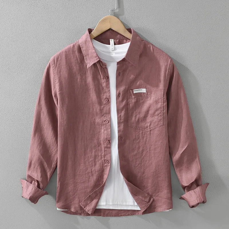 Camisa informal de lino - Imagen 5
