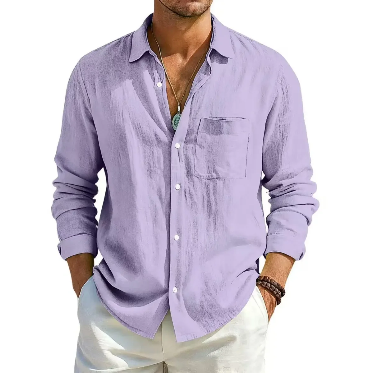 Camisa informal de hombre - Imagen 6