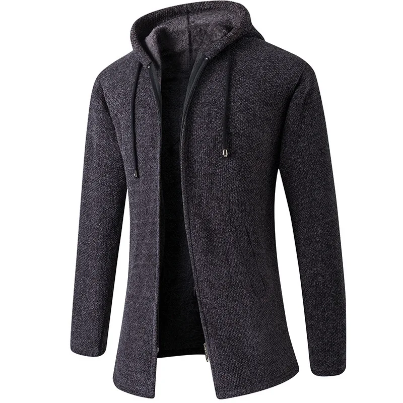 Chaqueta elegante con capucha para hombre - Imagen 7