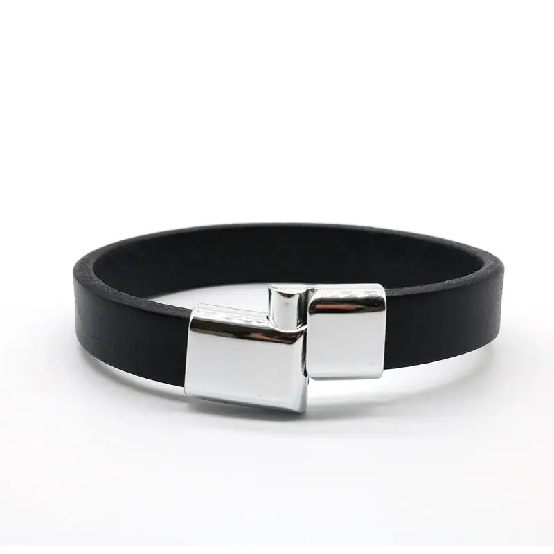 Pulsera de cuero trenzado para hombre - Imagen 7
