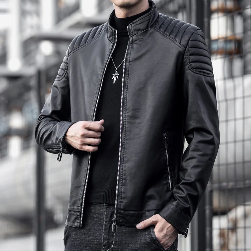 Chaqueta de piel de primera calidad - Imagen 9
