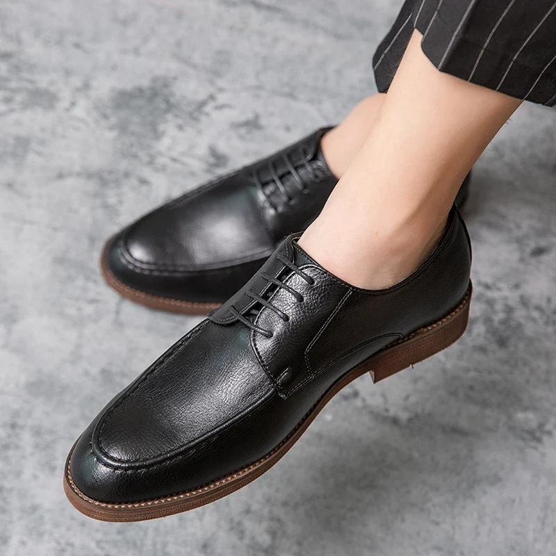 Zapatos elegantes de piel - Imagen 7