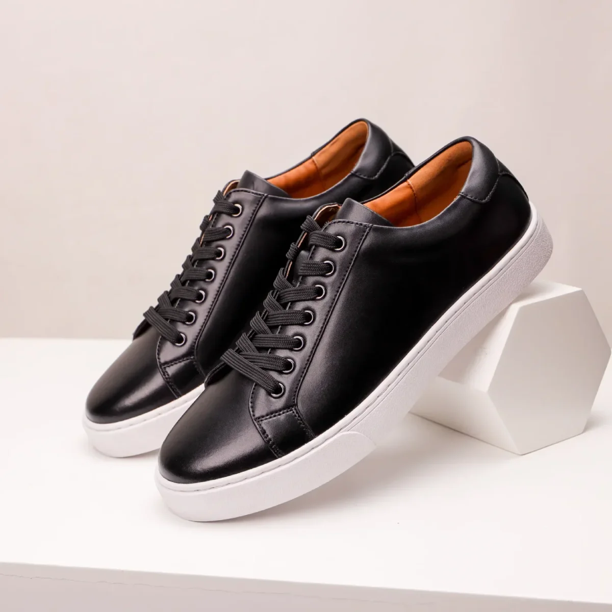 Zapatillas de cuero auténtico - Imagen 5