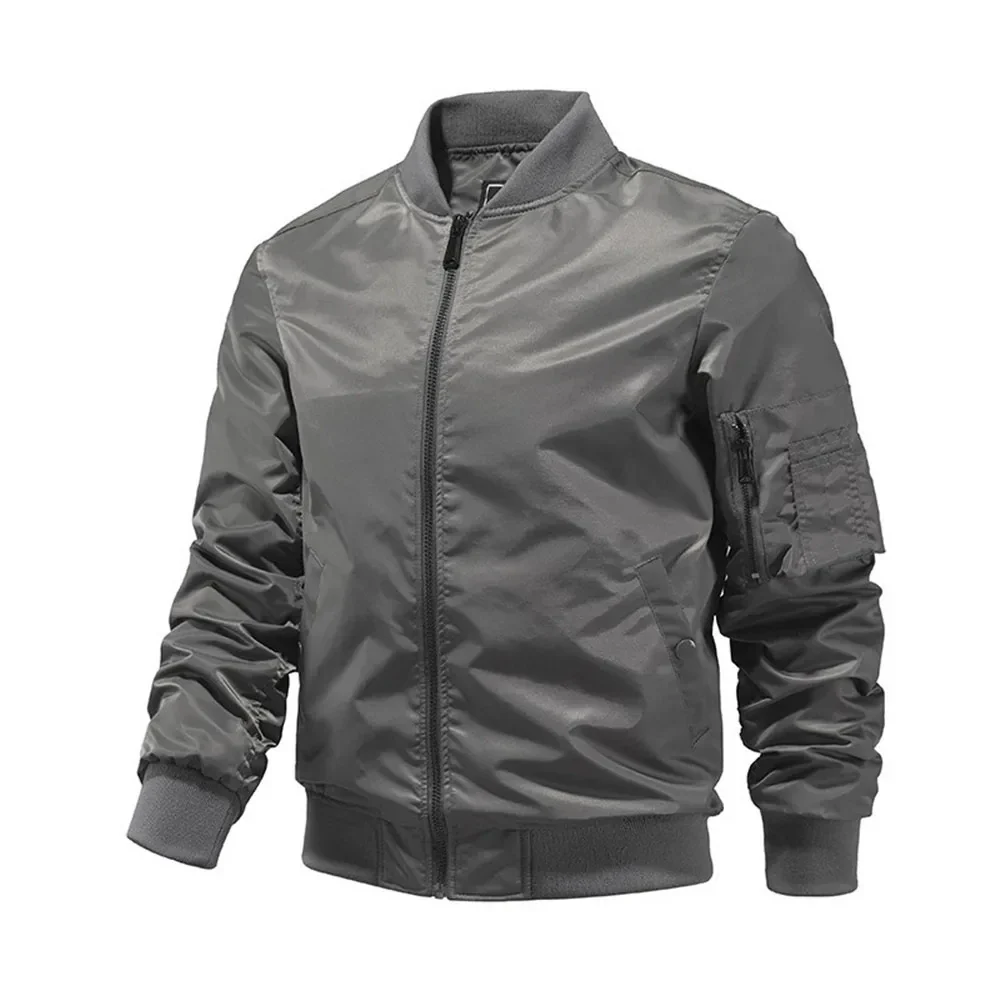 Chaqueta bomber informal para hombre - Imagen 6