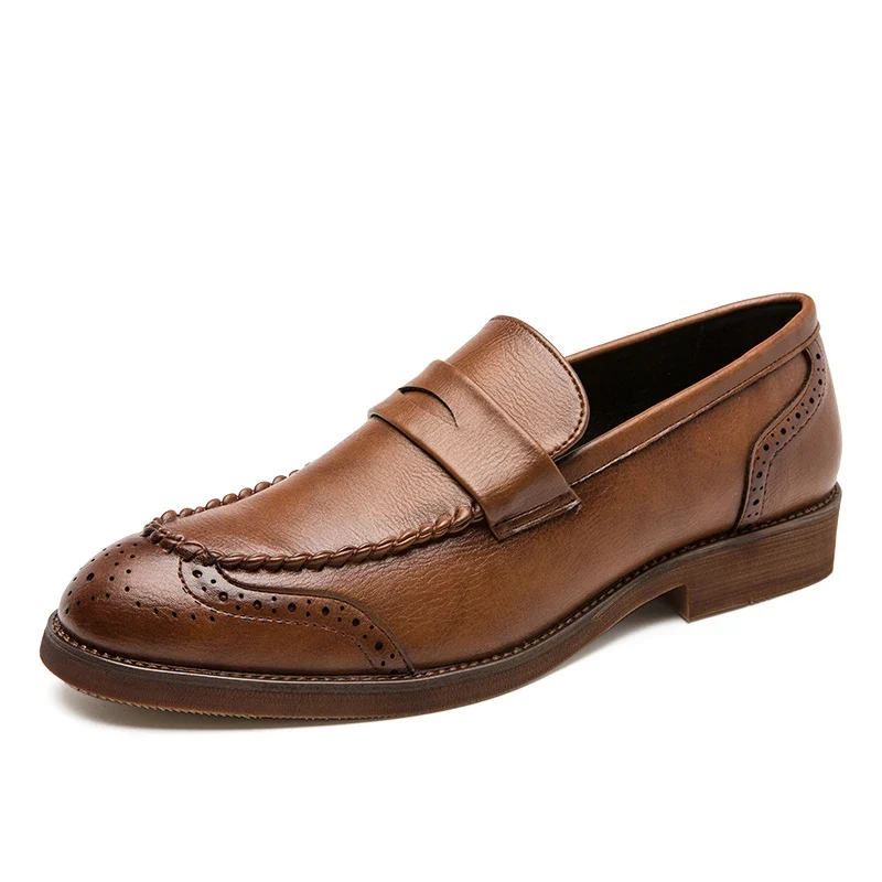 Mocasines de cuero elegantes - Imagen 8