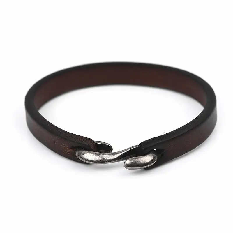 Pulsera de cuero trenzado para hombre - Imagen 6