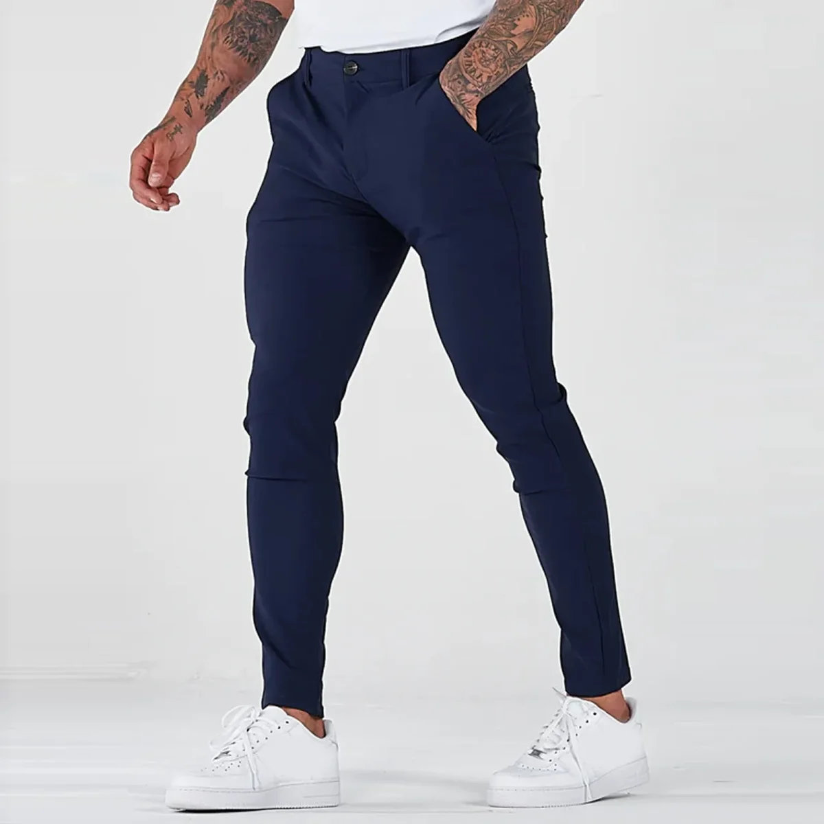 Pantalones elásticos de alta calidad - Imagen 6