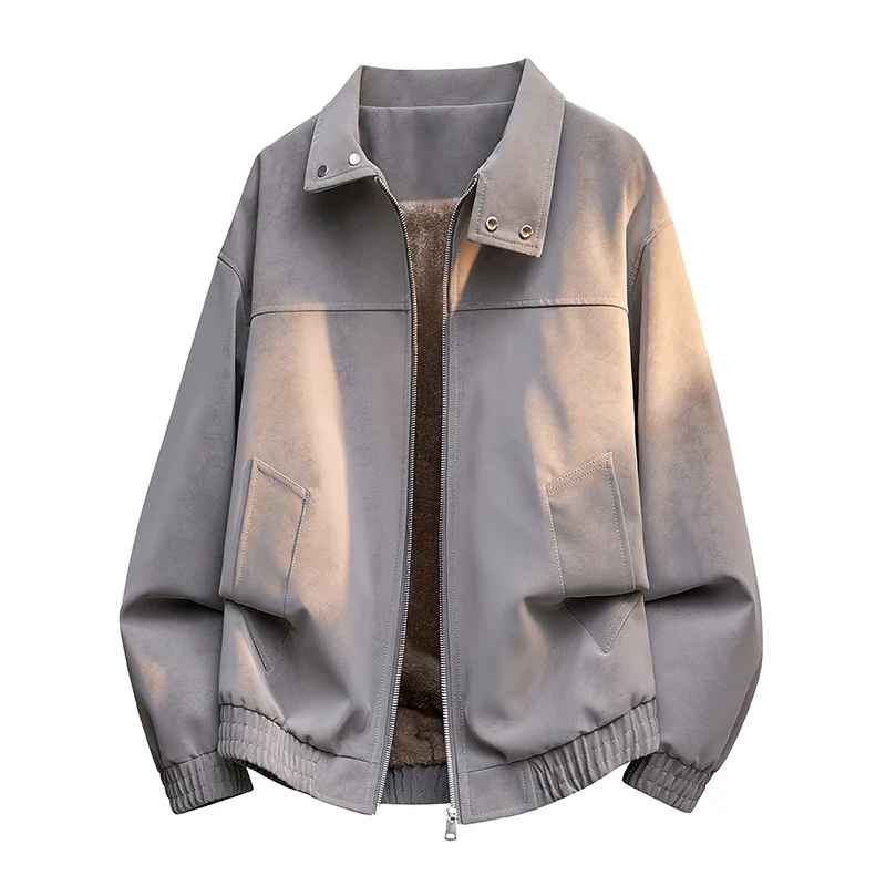 Chaqueta retro con forro polar - Imagen 3