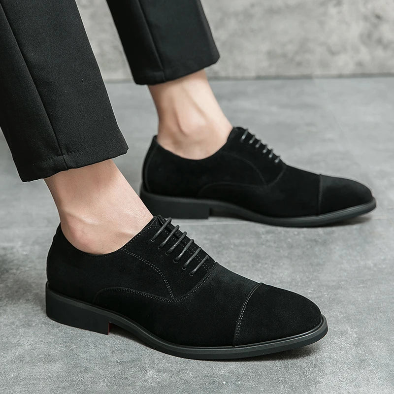 Zapatos elegantes de ante - Imagen 6