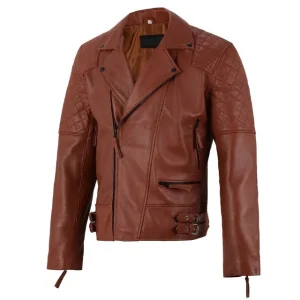 Chaqueta de piel de oveja 100% cobre puro