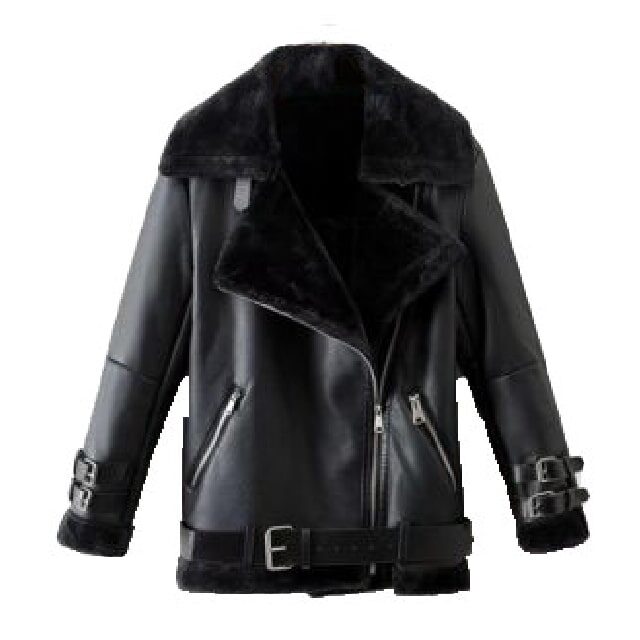 Chaqueta de aviador de cuero genuino Locke & Key Dodge