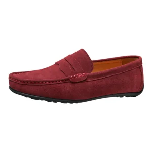 Mocasines de ante de estilo retro para hombre