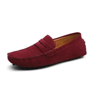 Mocasines informales de ante