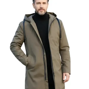 Cortavientos elegante para hombre