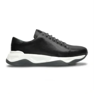 Zapatos altos de piel de vaca