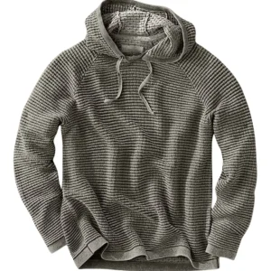 Sudadera con capucha de punto