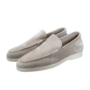 Mocasines elegantes de ante