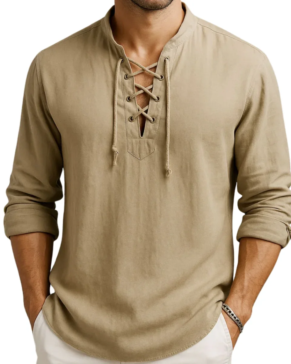 Camisa elegante de playa - Imagen 2