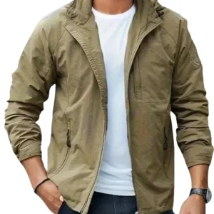 Chaqueta de verano tipo cargo con estilo