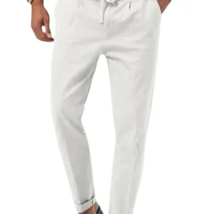 Pantalones informales de lino
