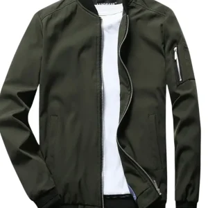 Chaqueta bomber con estilo