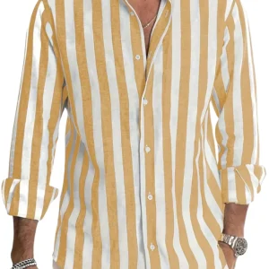 Camisa de verano a rayas