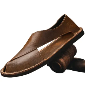 Sandalias de piel de primera calidad