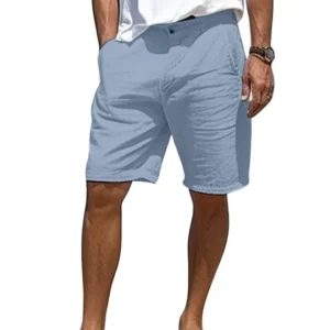 Pantalones cortos elegantes de lino