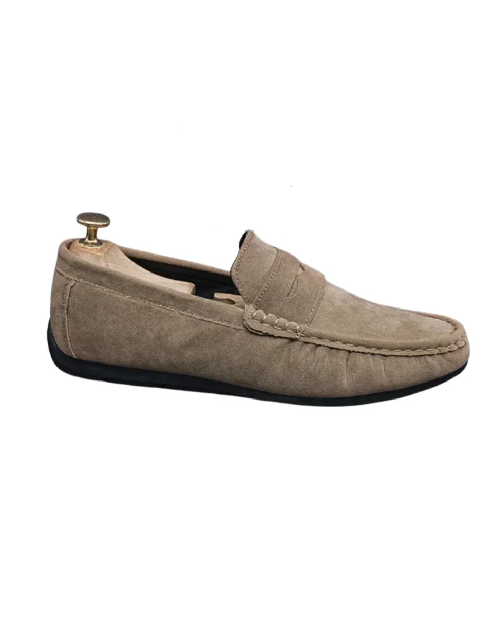 Mocasines de ante ligeros para hombre