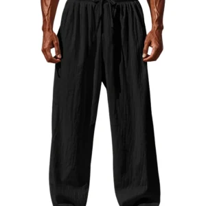 Pantalones cómodos de lino