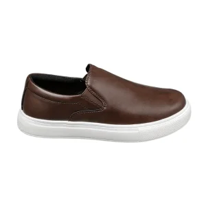 Zapatos informales de cuero sin cordones