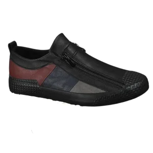 Zapatos de piel con cremallera