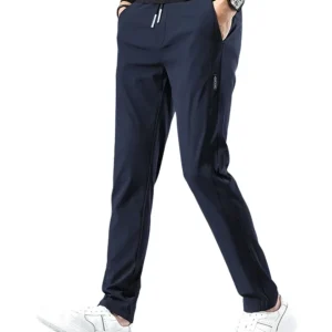 Pantalones elegantes de corte ajustado