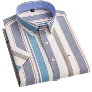 Givalli - Camisa elegante de algodón para hombre
