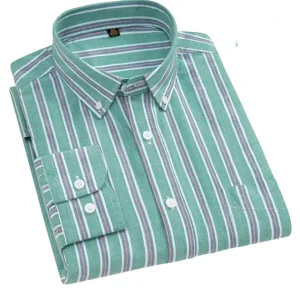 Givalli - Camisa de algodón Oxford
