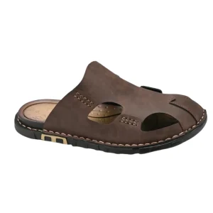 Sandalias de piel