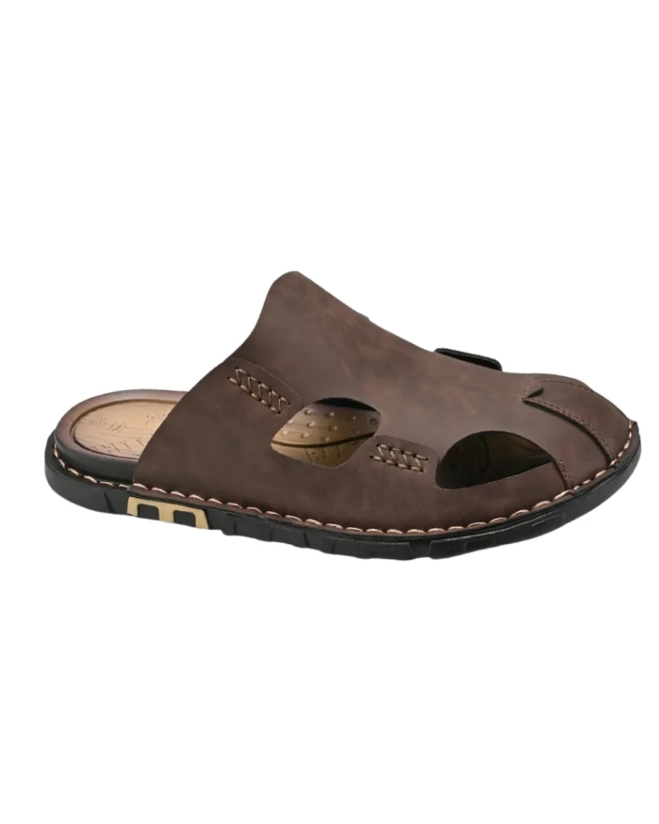 Sandalias de piel