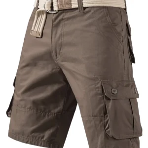 Pantalones cortos de cargo hasta la rodilla
