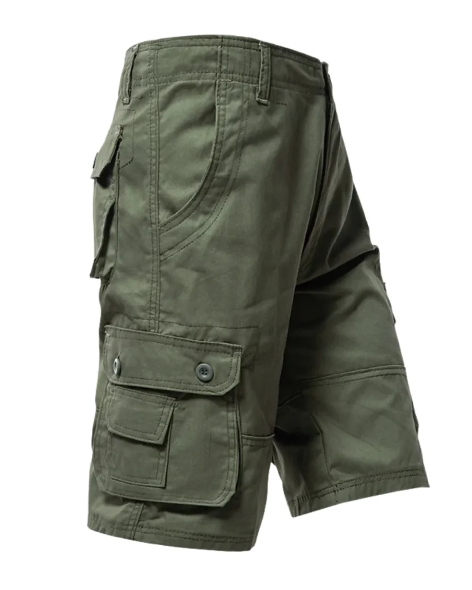 Pantalones cortos cargo informales hasta la rodilla - Imagen 2