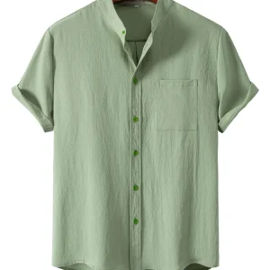 Camisa de verano elegante y transpirable