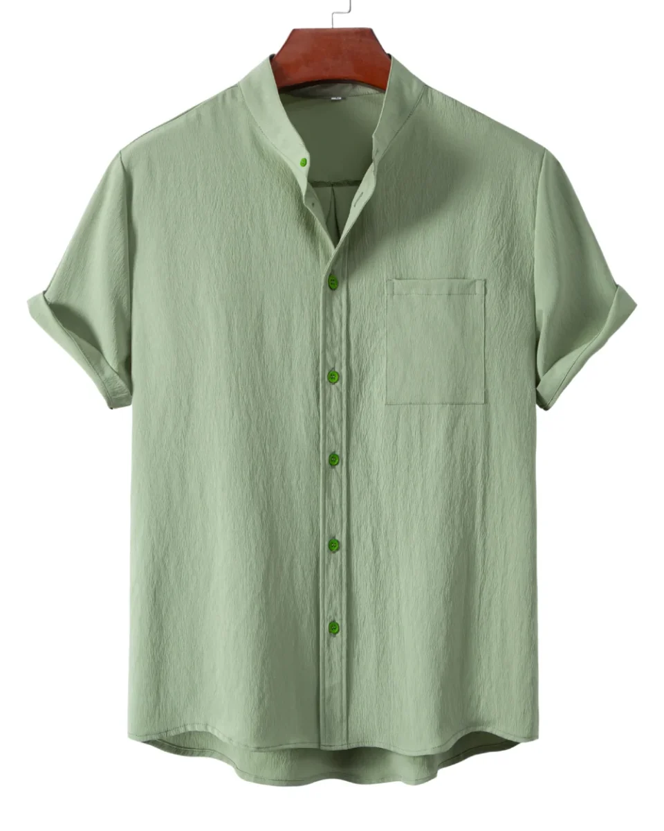 Camisa de verano elegante y transpirable