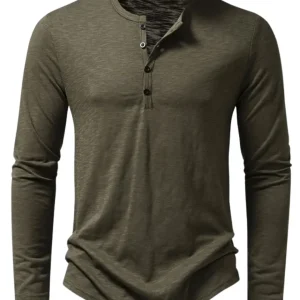 Polo de algodón de manga larga