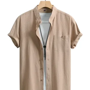 Camisa informal de manga corta