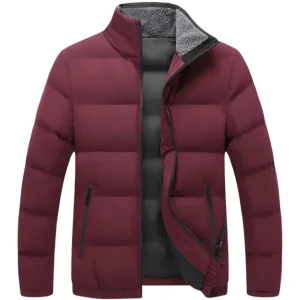Chaqueta de invierno con cuello alto