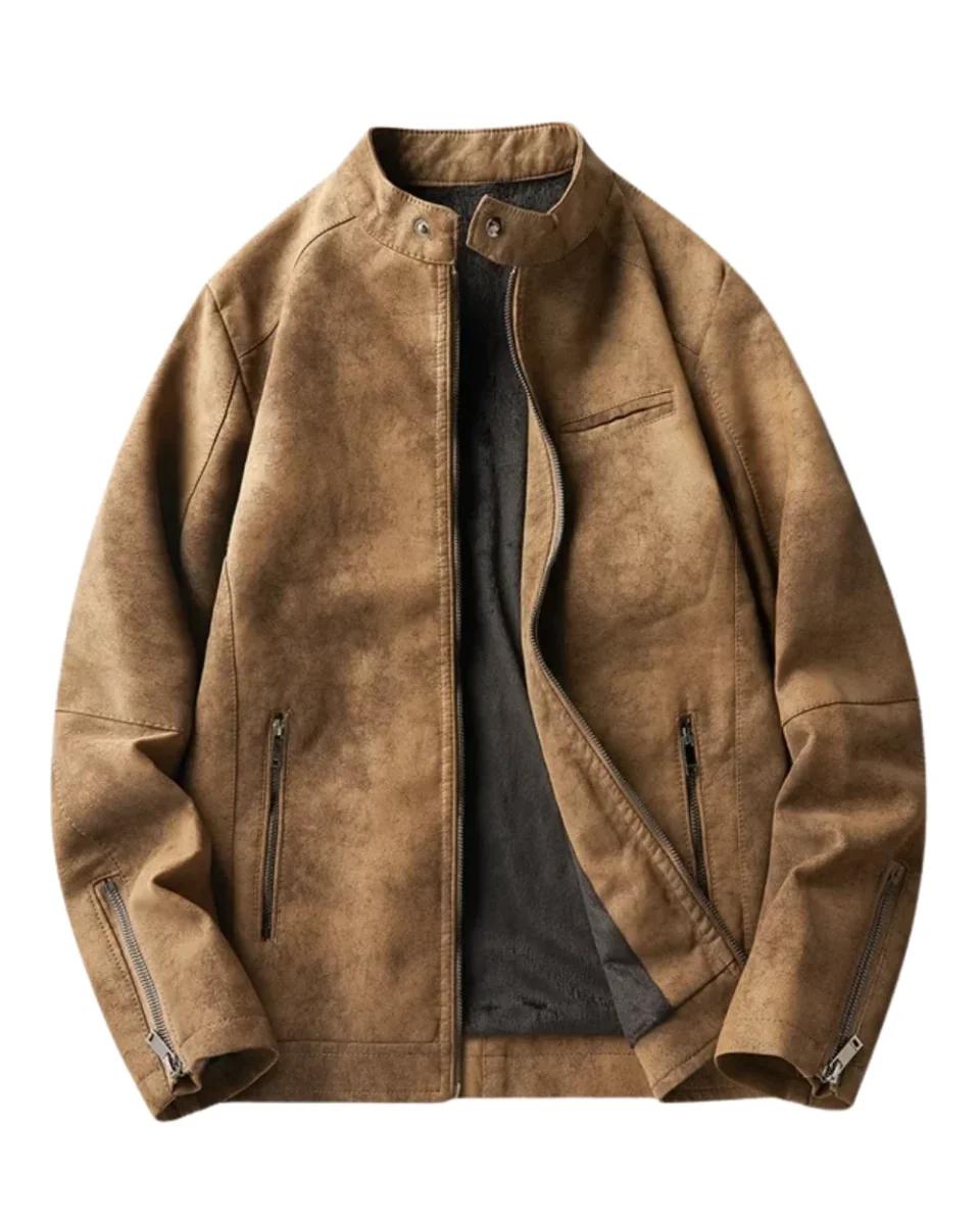 Chaqueta de cuero elegante - Imagen 2