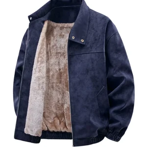 Chaqueta retro con forro polar