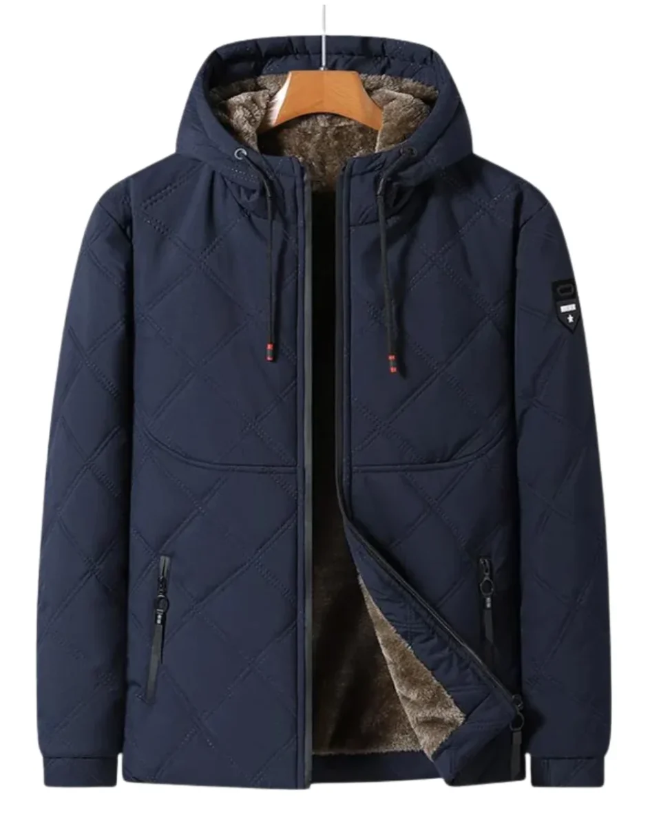 Elegante chaqueta acolchada con forro polar - Imagen 2